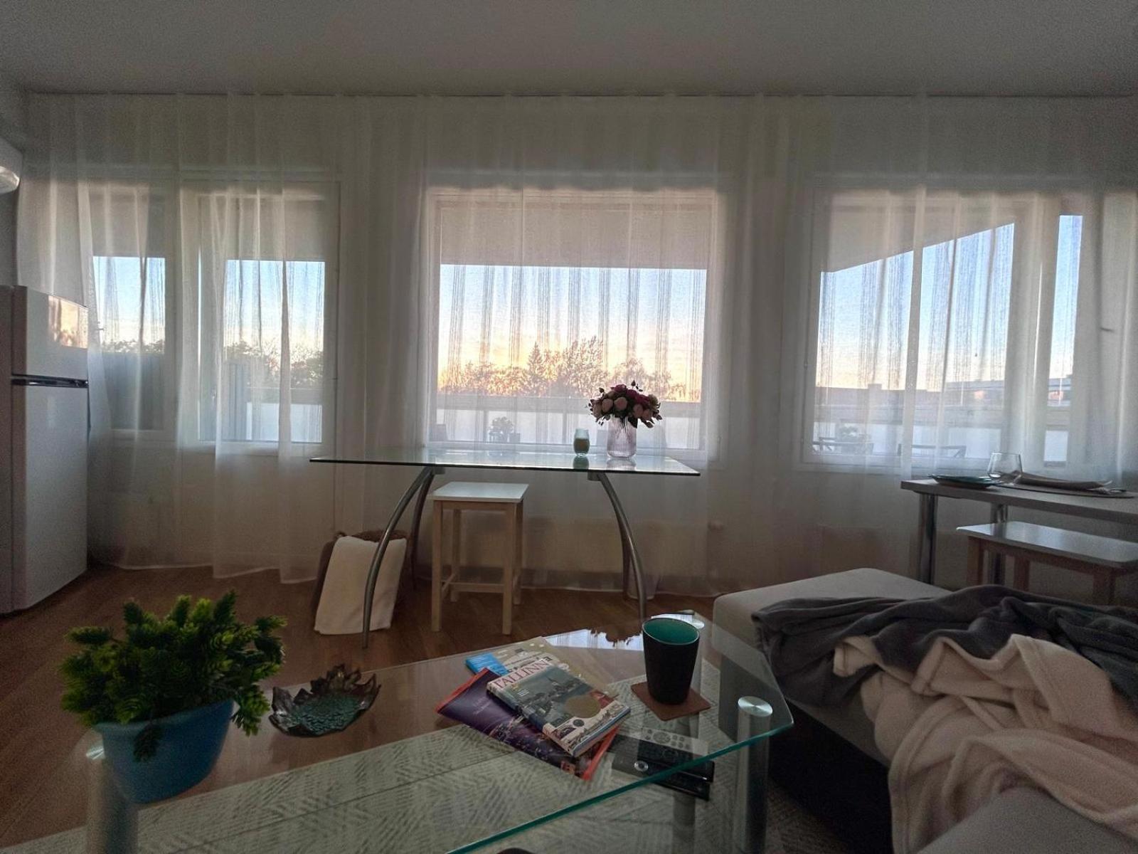 Stella'S Apartment - City Center - Free Secure Parking - Big Sun Terrace - Air Conditioning - Wifi - Tram To The Tallinn Bus Station And Old Town Eksteriør billede